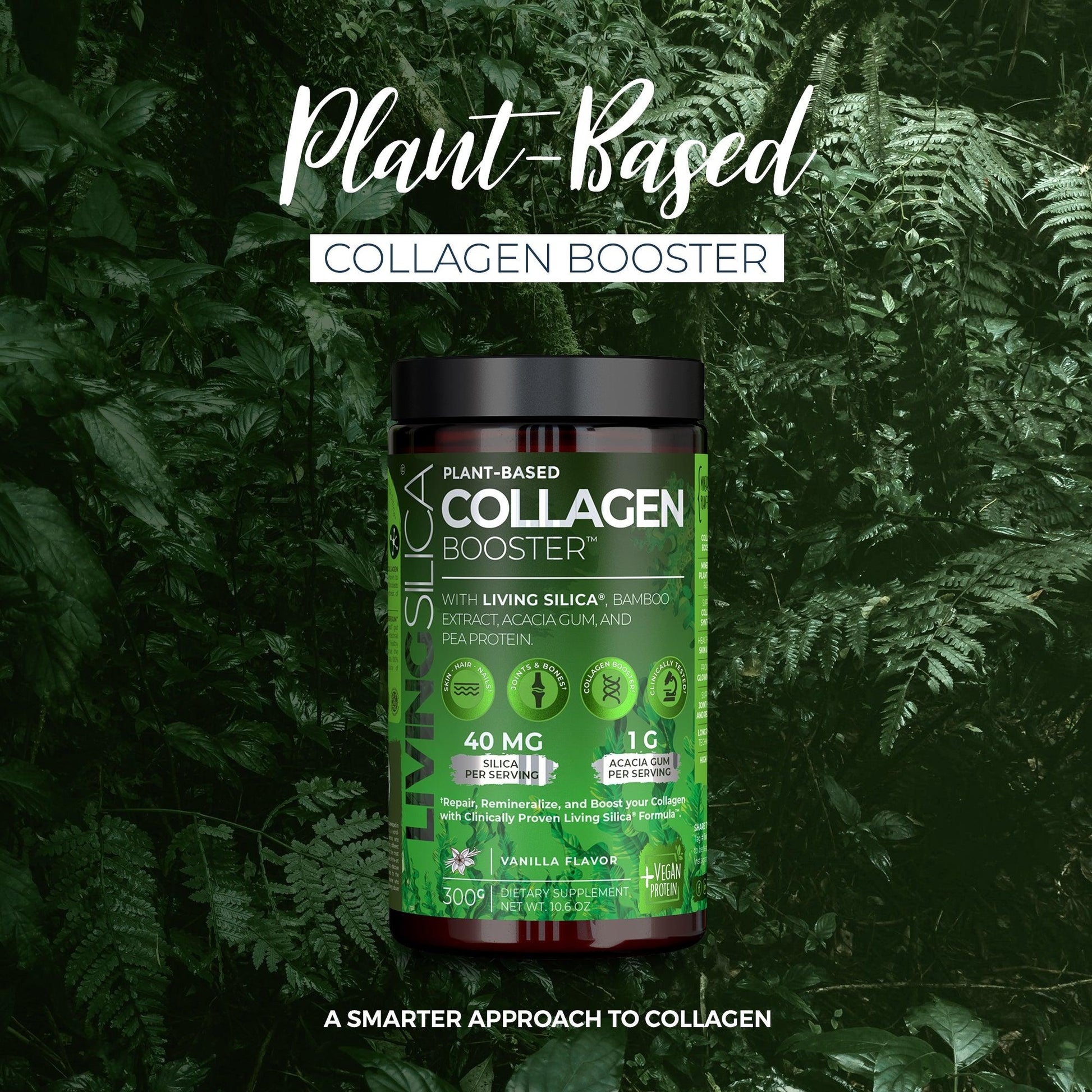 Plant-Based Collagen Booster Powder - Living Silica