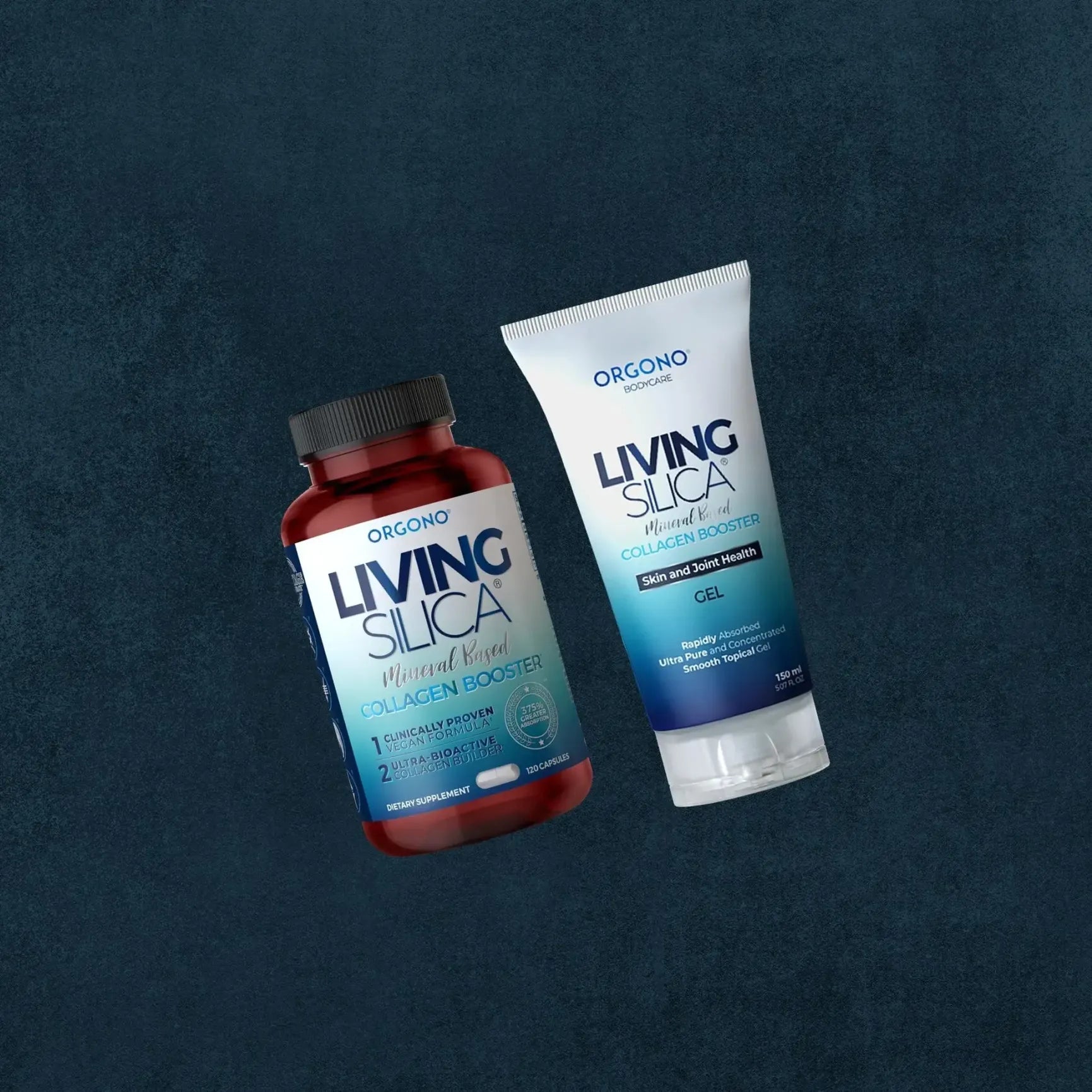 90-Day Kit Mineral- Based Capsules + Gel | LIVING SILICA®